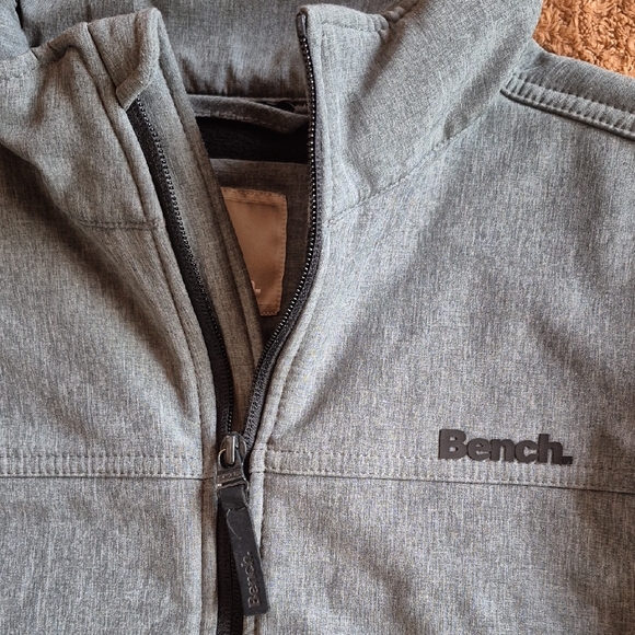 Bench Gray Softshell Zip-Up Jacket - Picture 4 of 5
